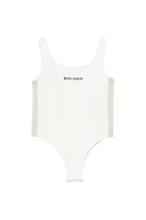 body in tessuto bianco PALM ANGELS KIDS | PGBD00CS26FLE001002
